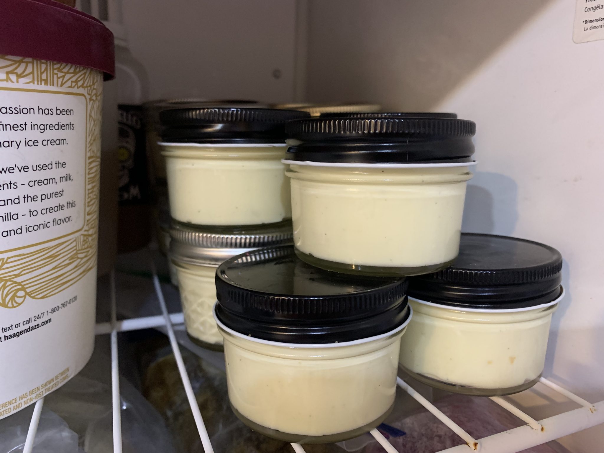 Meyer Lemon Curd Semifreddo