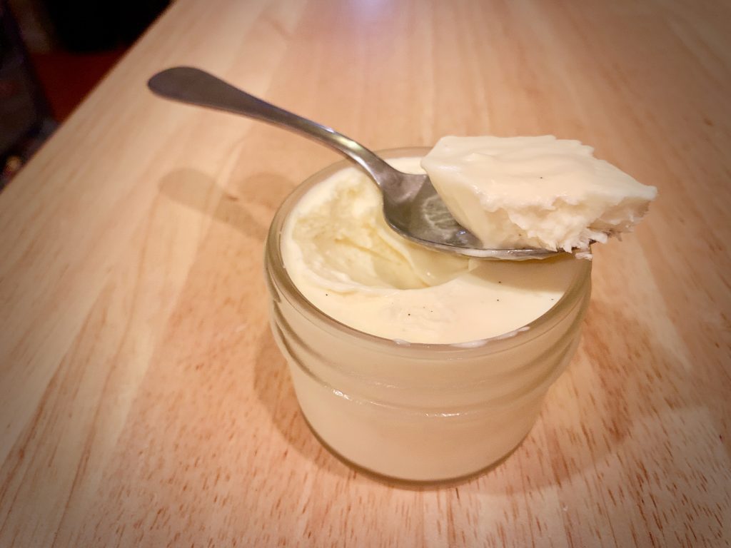 Meyer Lemon Curd Semifreddo