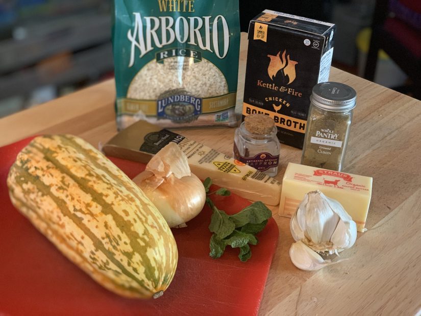 Risotto with Delicata Squash