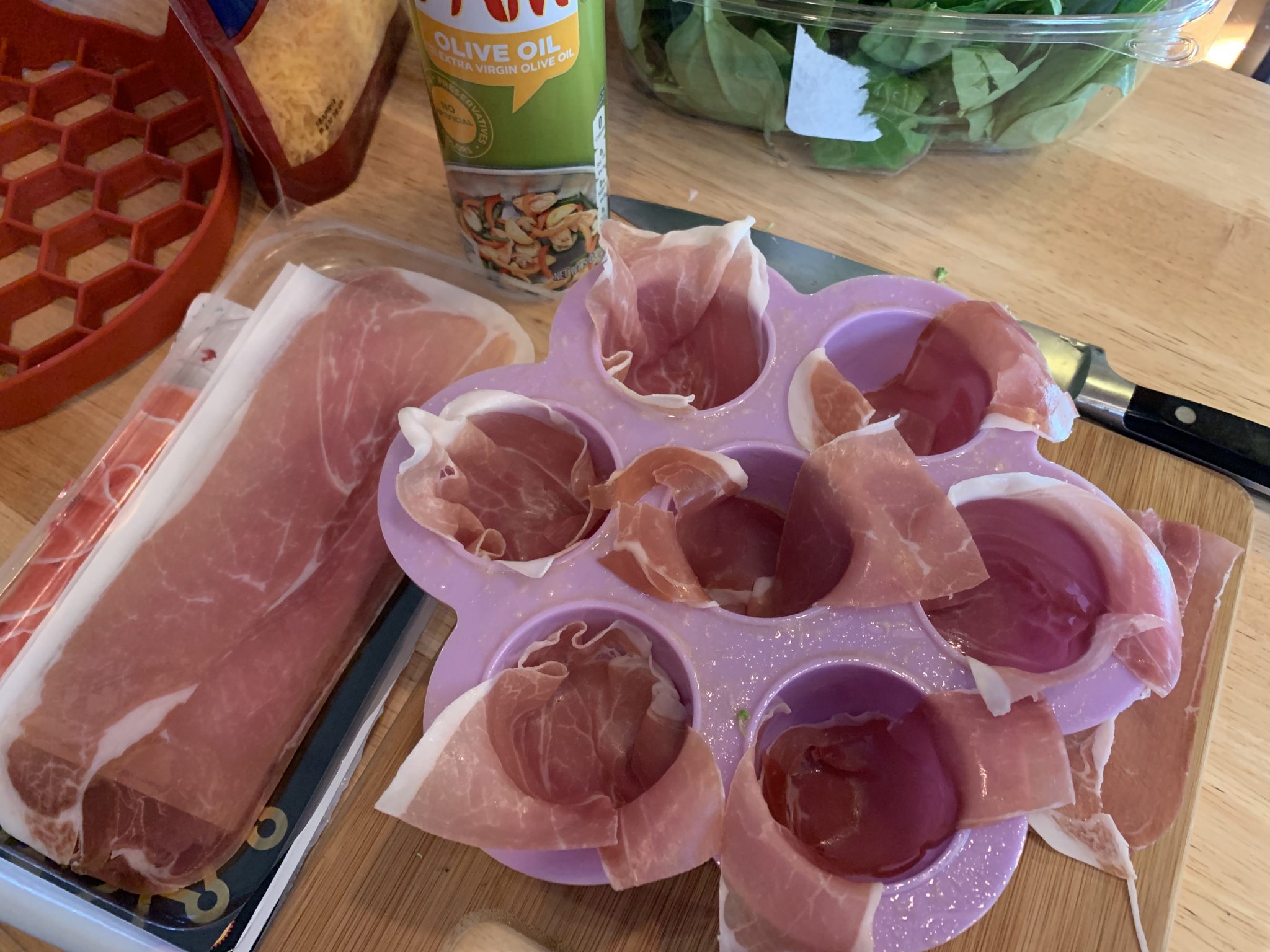 Prosciutto-wrapped Egg Bites