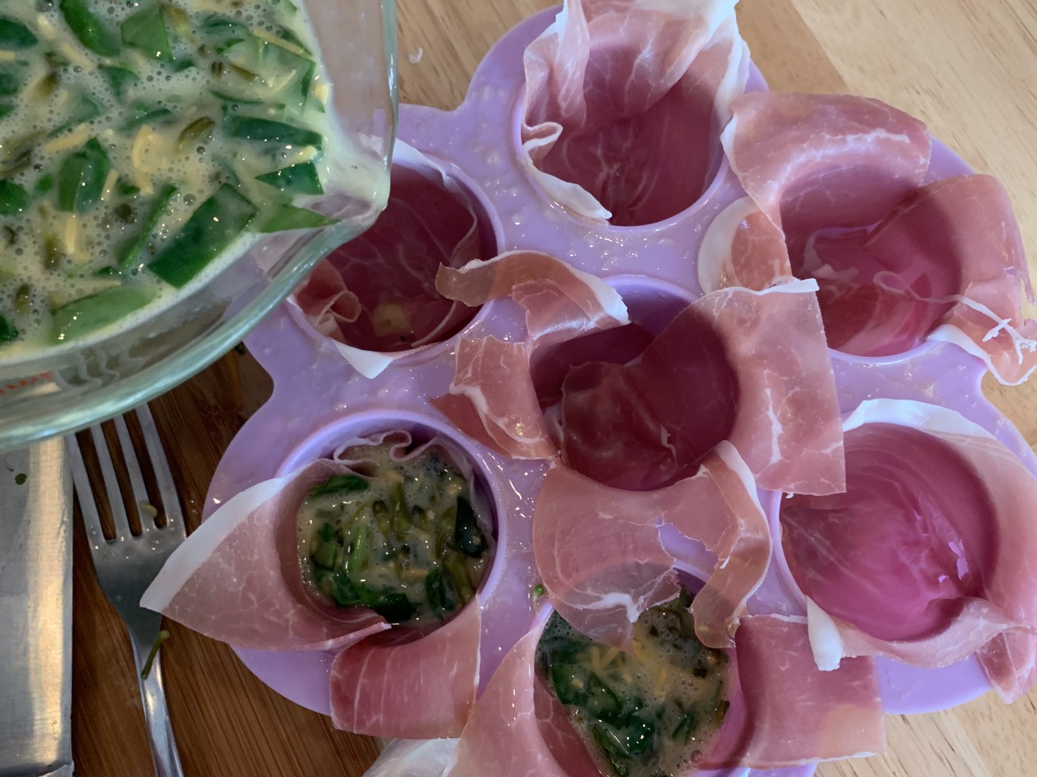Prosciutto-wrapped Egg Bites
