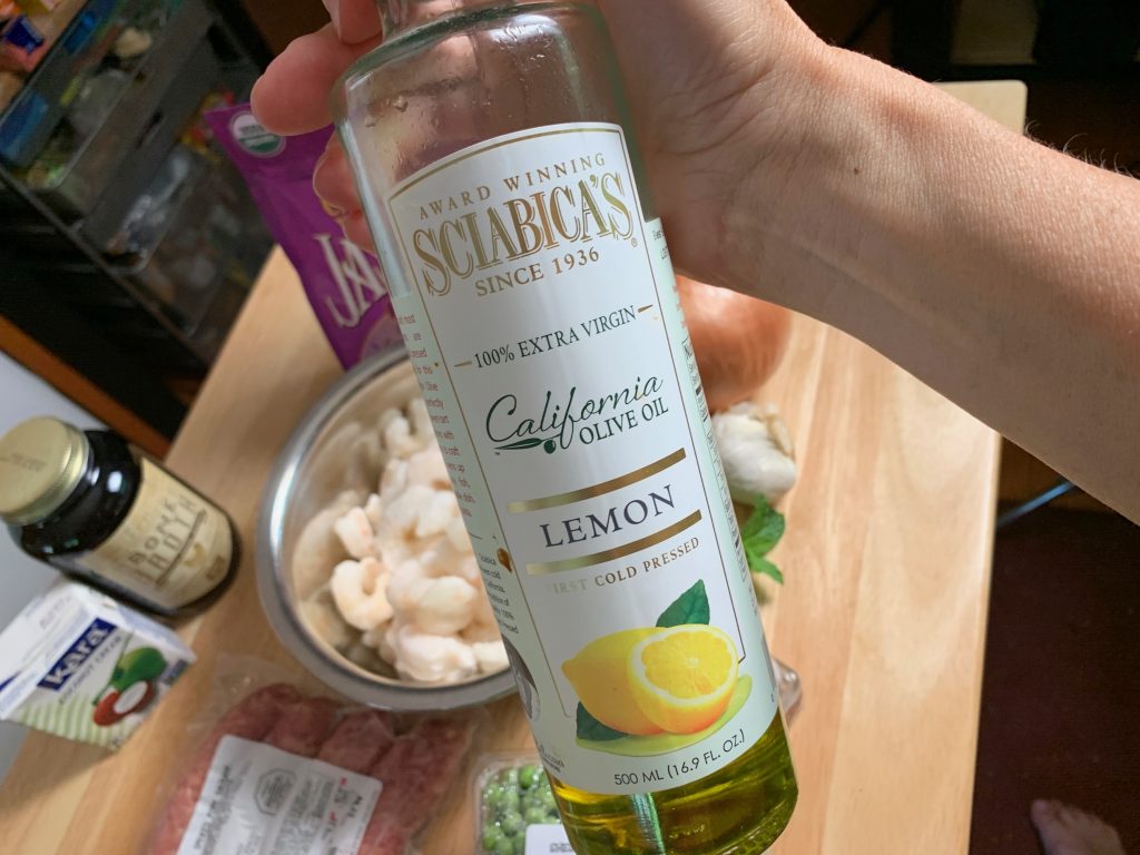 lemon olive oil is wonderful!